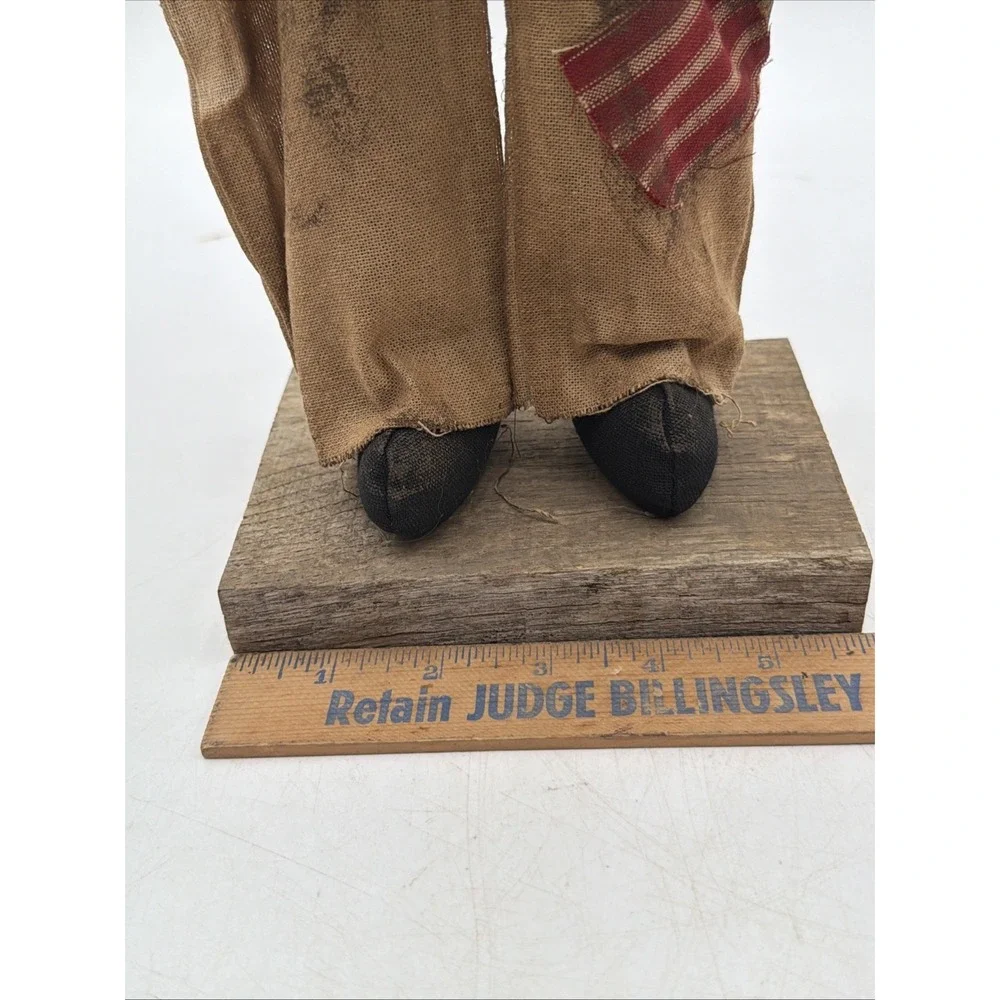 Primitive Folk Art Winter Doll 23